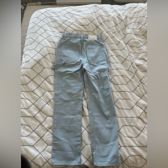 RENGGLI SLIM FIT WORK PANT - Blue Work Pants - Picture 6 of 6